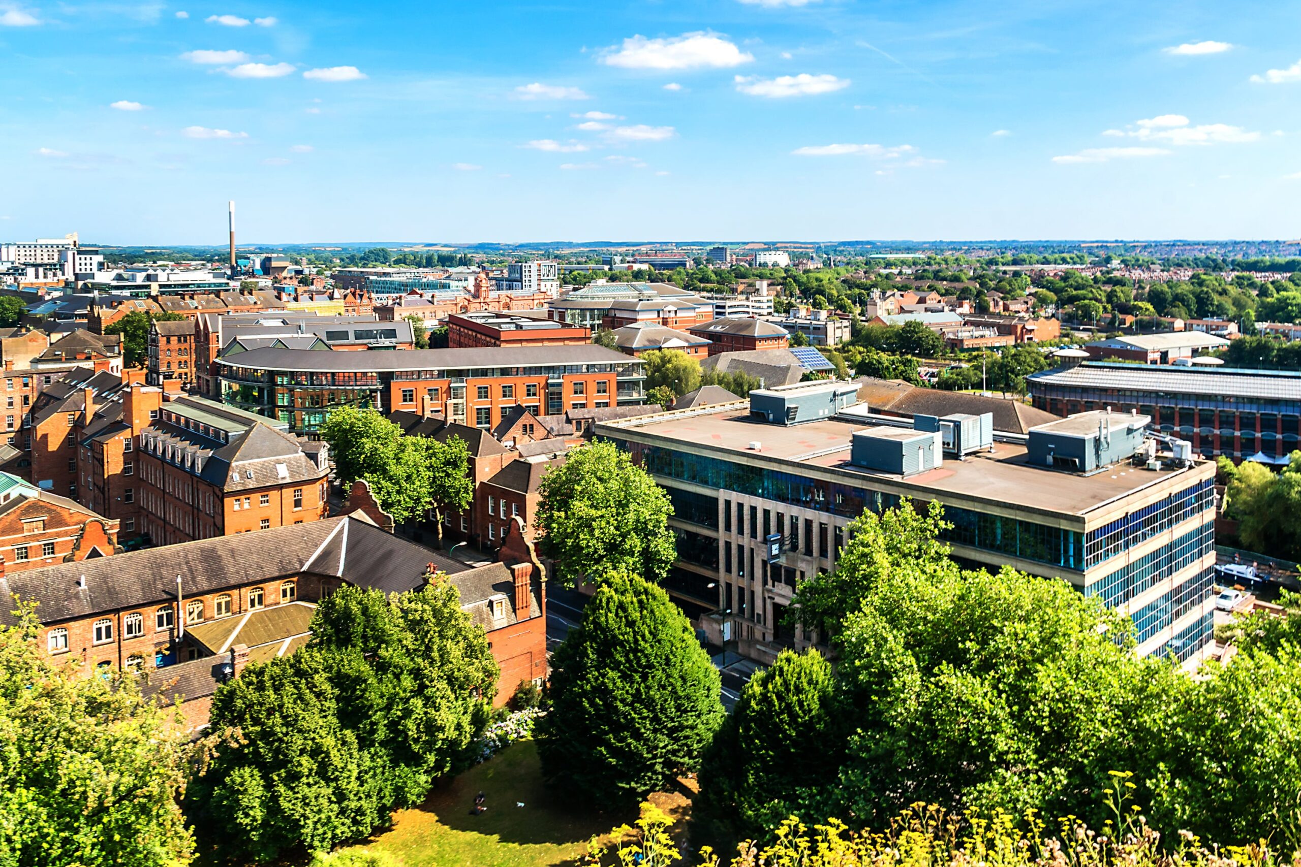 nottingham skyline